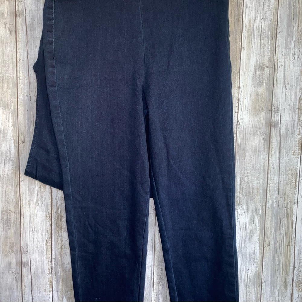 NWT WeWoreWhat Dani Denim Cutout Jumpsuit Dark Wash Blue Size 0 - Picture 3 of 9